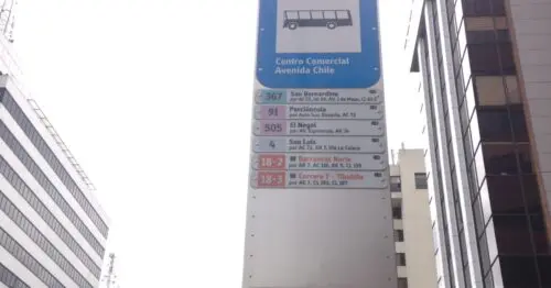 PARADERO SITP CENTRO COMERCIAL AVENIDA CHILE  320A00